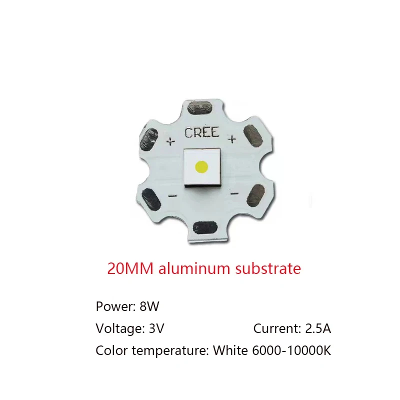 

Высокая мощность 3535 SMD LED плоский белый лазерный шарик чип LED 3 В 8 Вт белый теплый белый светодиодный сварочный фонарь 16 20 мм светодиодный фонарик для печатной платы