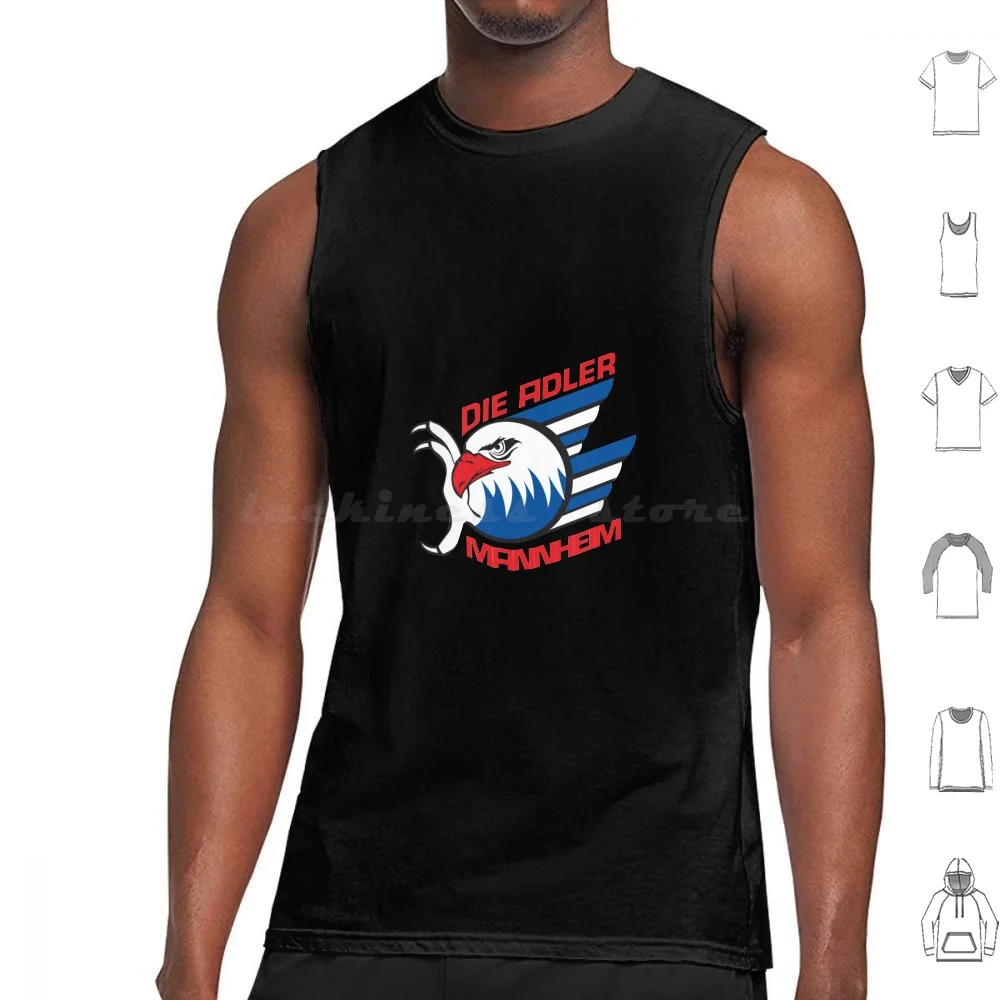 

Майка с логотипом Alder Mannheim 000000, майка без рукавов, Хоккей, папа, мяч, спортивный мяч, игровой клуб, логотип, командный хоккей, мам, спорт