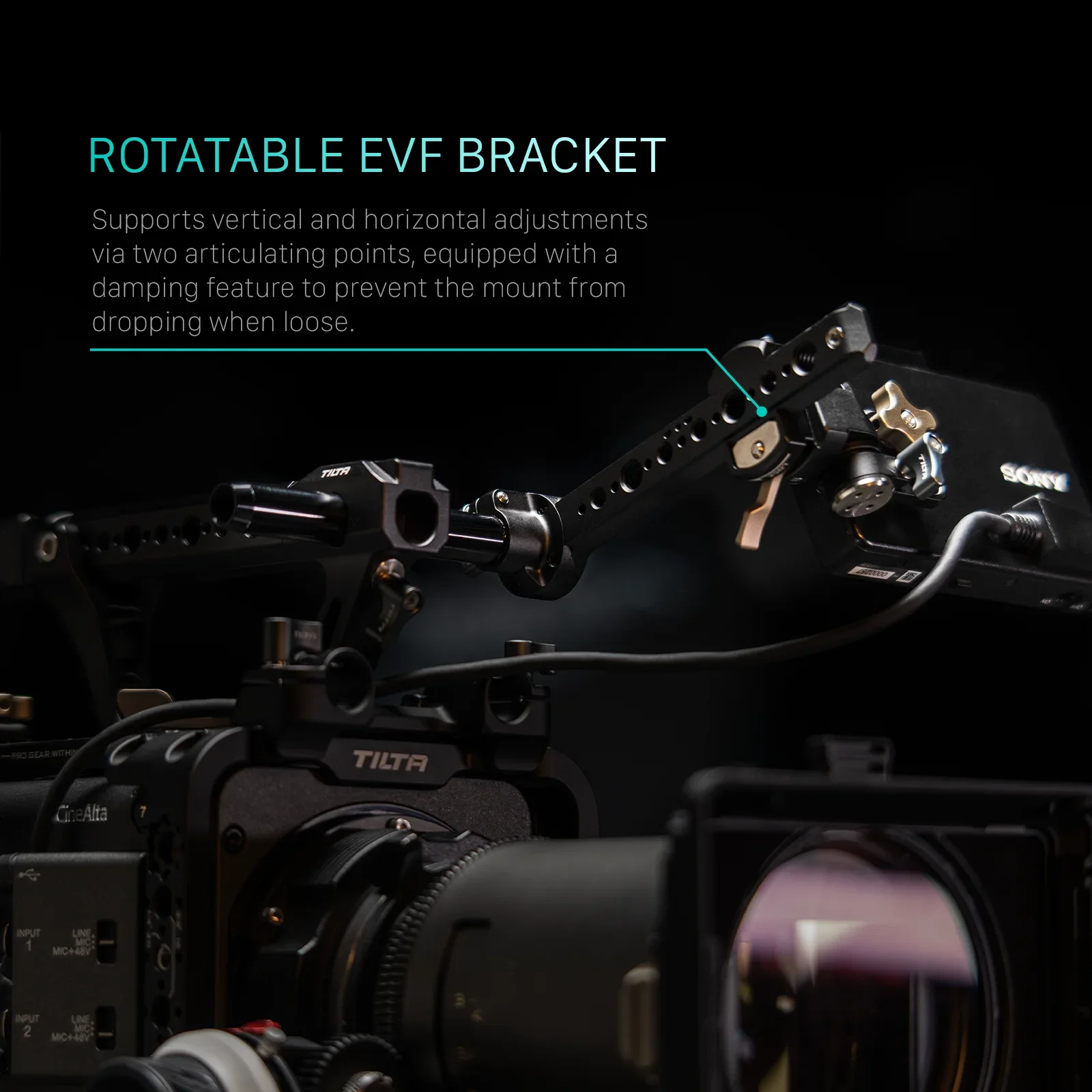 Аккумуляторная пластина TILTA ESR-T18-FCC для Sony CineAltaB Cage Advanced Kit