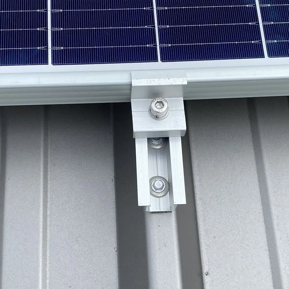 

Hochwertig Für 40-45mm Gerahmte Solarpanels Solar-Endklemme Adjustable Verstellbar Z Style Z-Stil 4/12PCS 40 X 40/45 Mm