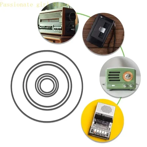 Квадратный резиновый приводной ремень 1,2 мм для поворотных столешков кассет плеера магнитофон Машина 19 мм-100 мм.