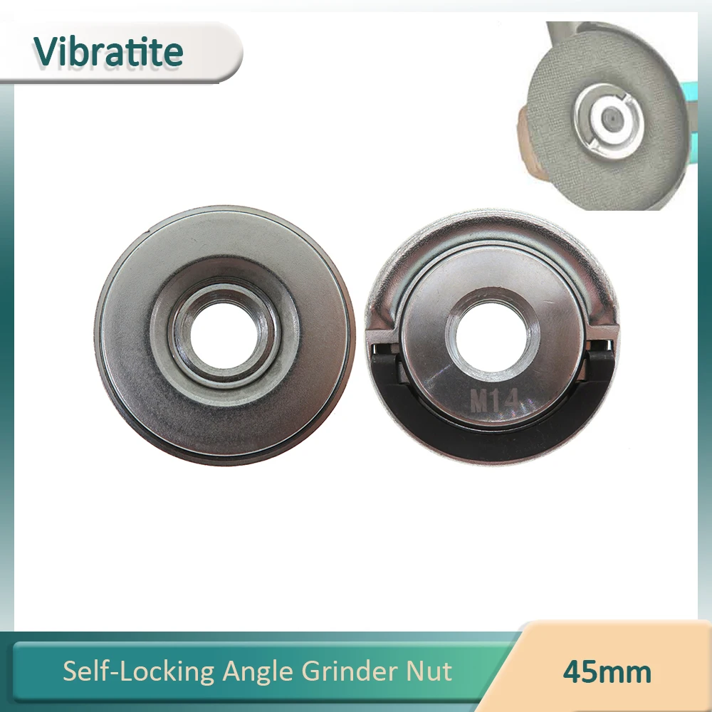 Угловая шлифовальная машина M14 быстросъемная внутренняя и внешняя фланцевые