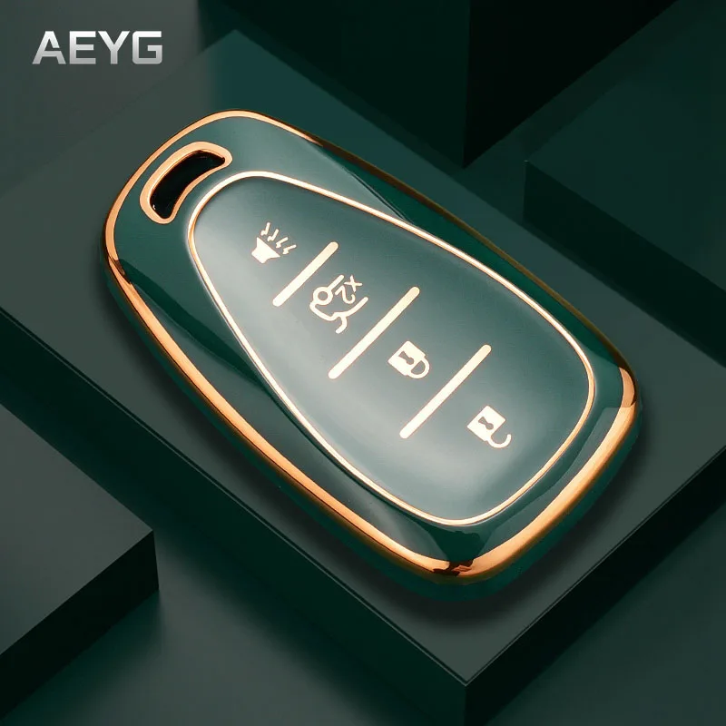 

Car Remote Key Full Cover Case Shell For Chevrolet Cruze Spark Camaro Volt Bolt Trax Malibu Smart Key Holder Fob Accessories