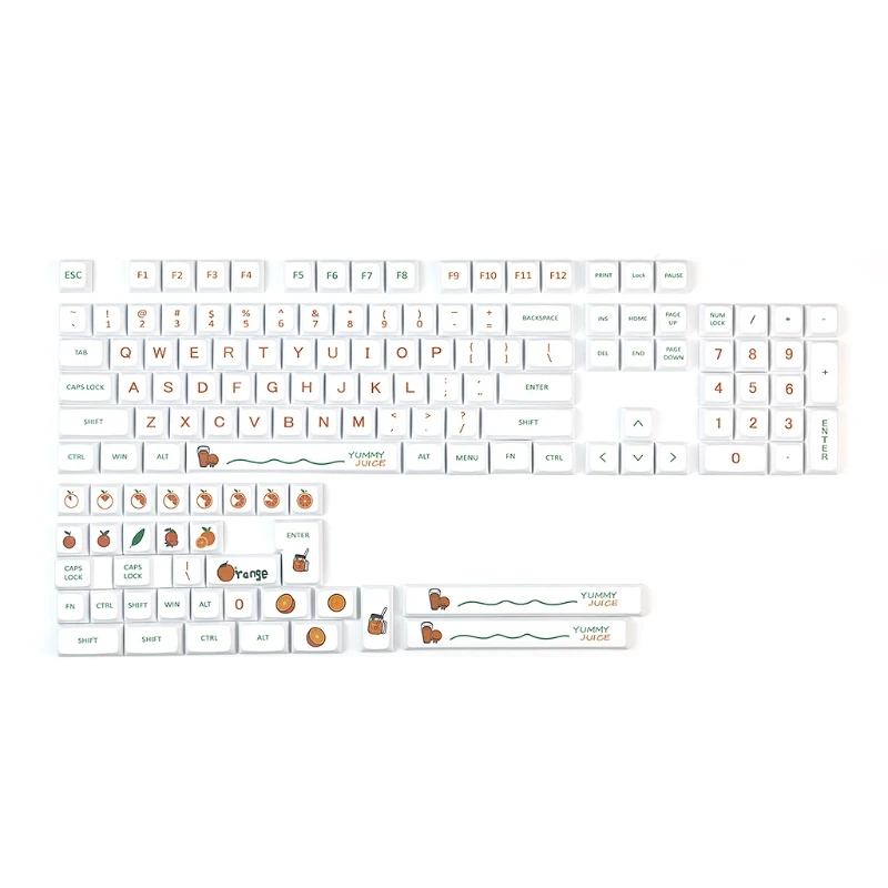 

Набор механических колпачков для клавиш XDA, 139 клавиш, 5 боковых красителей