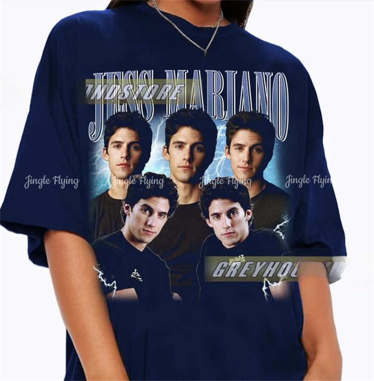 Ограниченная серия Jess Mariano 90s Bootleg винтажная футболка в мягком стиле подарок для