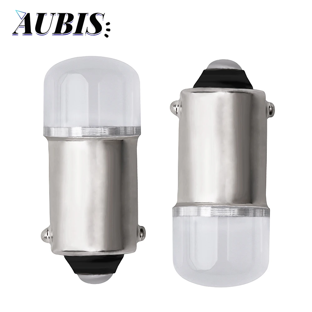 

2/10pcs BA9S LED Bulbs Bayonet Car Lights 2835 2 SMD Highlight White Trunk light Auto Ceramic column mist LED Reading lights 12V