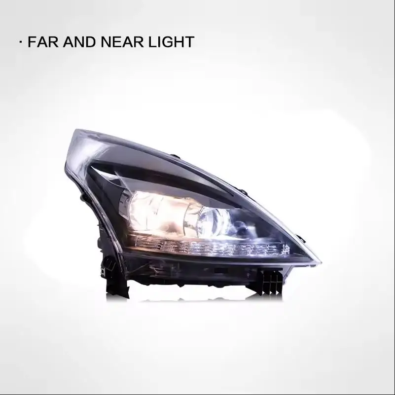 Фото Стайлинг автомобиля для Nissan Teana 2008 2009 2010 2011 2012, фары Altima, сигнальные DRL, биксеноновые линзы ближнего света, автоаксессуары №4