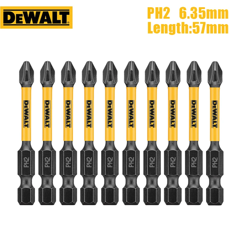 Makita Bosch DEWALT Phillips #2 ударная отвертка Нескользящая высокая твердость PH2 SL8 1/4