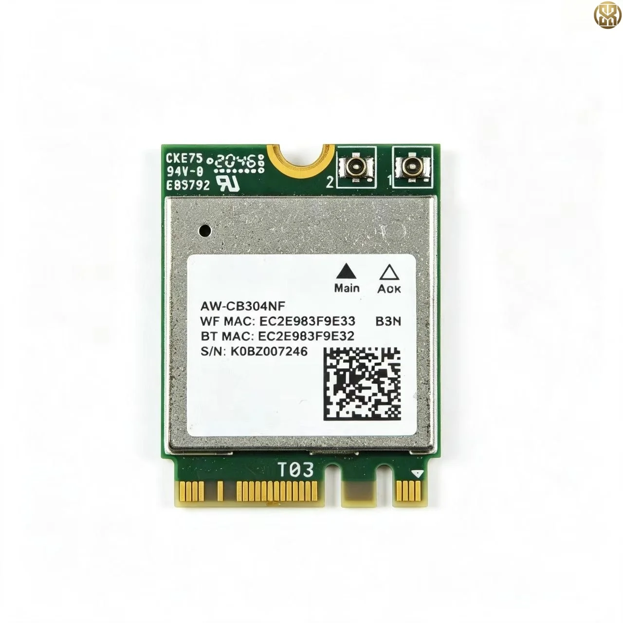 Фото AW-CB304NF RTL8821CE M.2 Двухдиапазонная Wi-Fi Bluetooth 4.2 беспроводная карта NGFF A/E Key сетевой адаптер для ноутбука №1