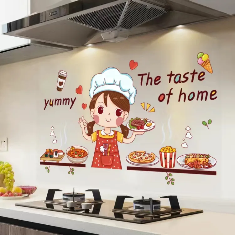 W69 * Кухонные высокотемпературные и маслостойкие дымостойкие наклейки