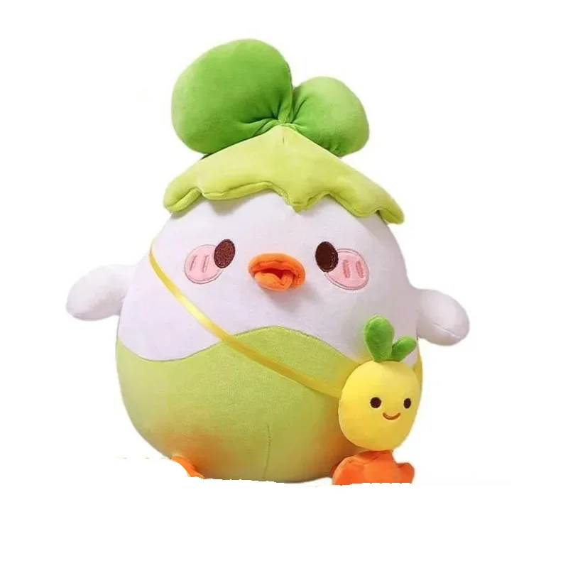 

2022 New Creative Net Red Vegetable Chicken Vegetable Elf Doll Cute Funny Doll Pillow Girl Sleeping Plush Toy Birthday Present