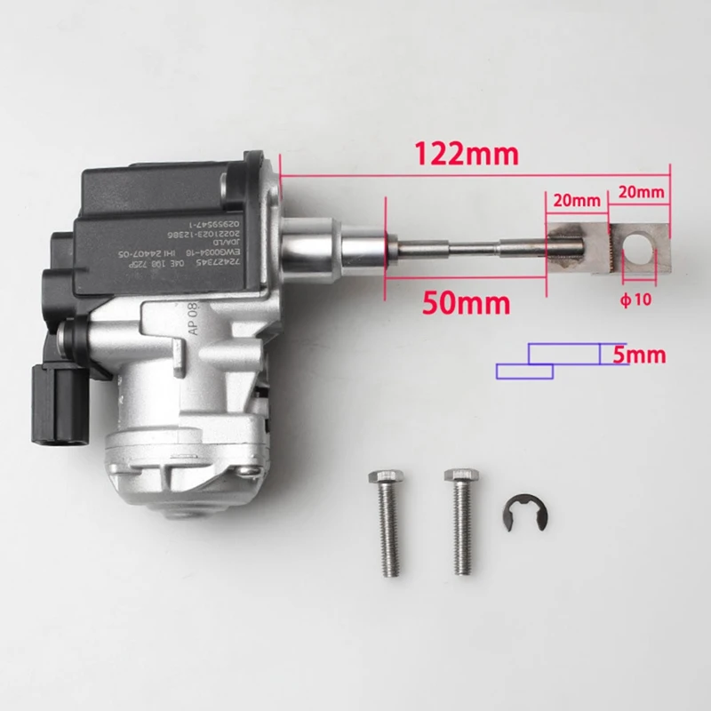 2X 04E145725P электронный турбокомпрессор привод 04E198725P для VW Golf Jetta Passat Skoda Boost Turbo