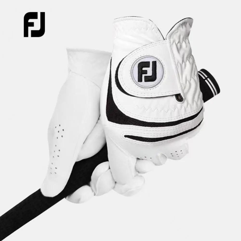 Gloves Men's Breathable Lambskin Non-slip Left And Right Hand Wear-resistant Golf Gloves Single