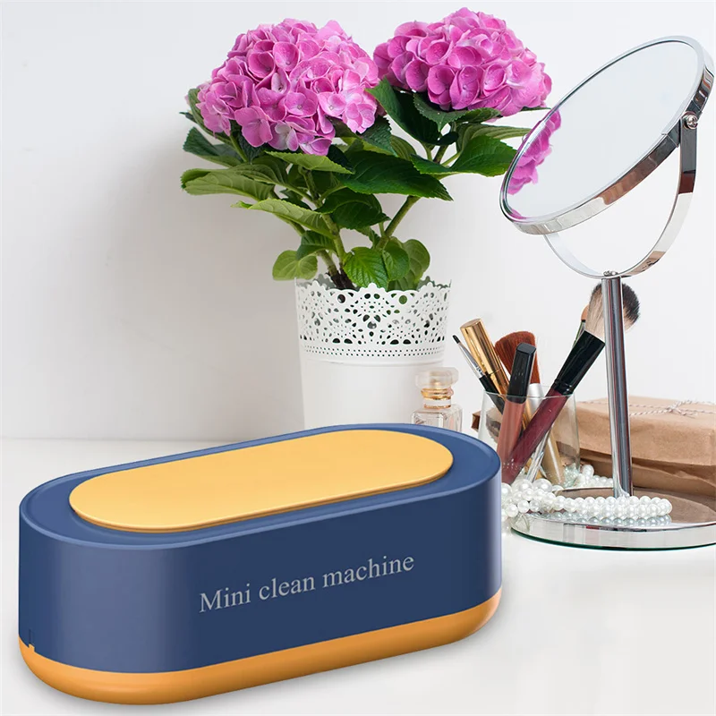 

Ultrasonic Cleaning Machine Portable Home Ring Cleaner Household Smart Jewelry Glasses High Frequency Cleaning Accessories