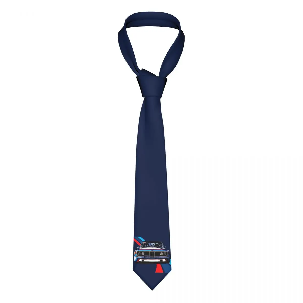 

Галстуки CSL для гоночной машины BMW, мужские и женские галстуки из полиэстера, 8 см, галстуки для мужчин, шелковые узкие аксессуары, подарок, 3,0