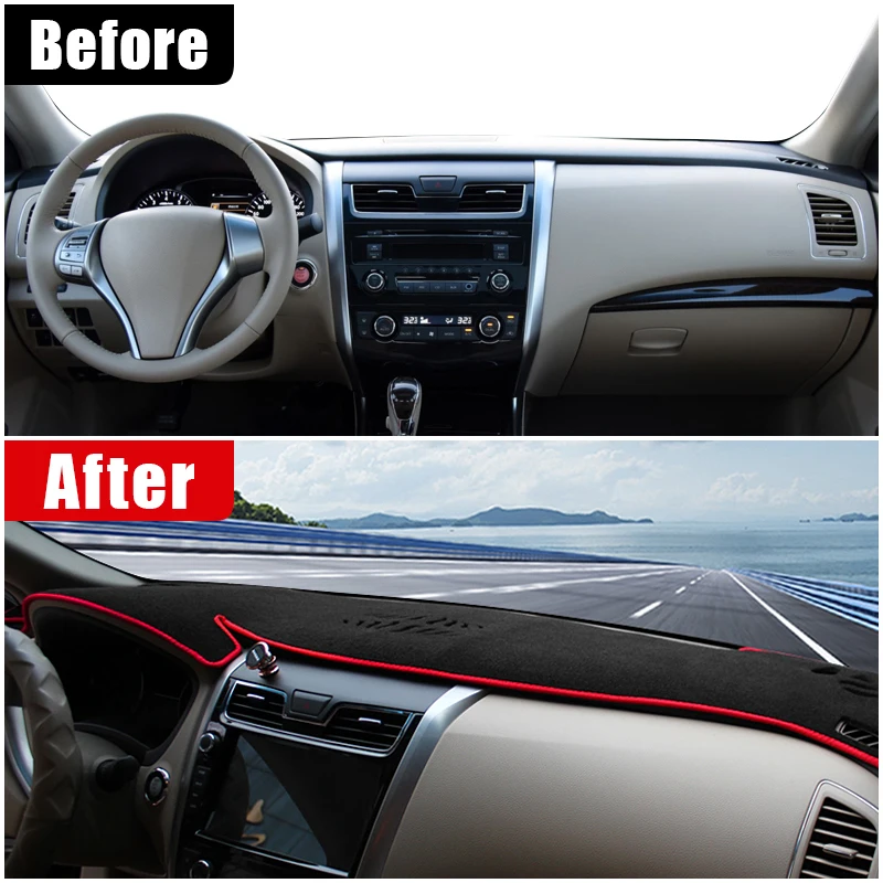 Накладки на приборную панель автомобиля для Nissan Altima L33 Teana J33 2013 2014 2015 2016 2017 2018