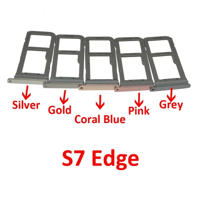 Фото Для Samsung Galaxy S7 Edge G935 G935F: новый корпус телефона, адаптер для SIM-карты и держатель для Micro SD с инструментом для извлечения SIM-карты №5
