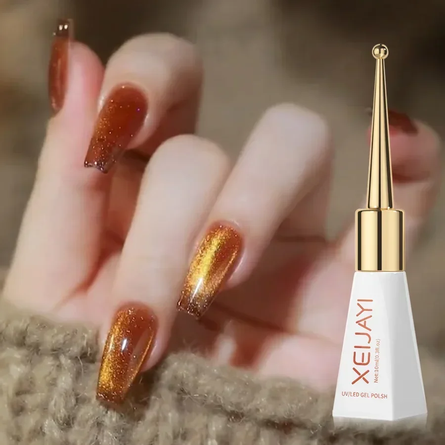 Клей для ногтей кошачий глаз