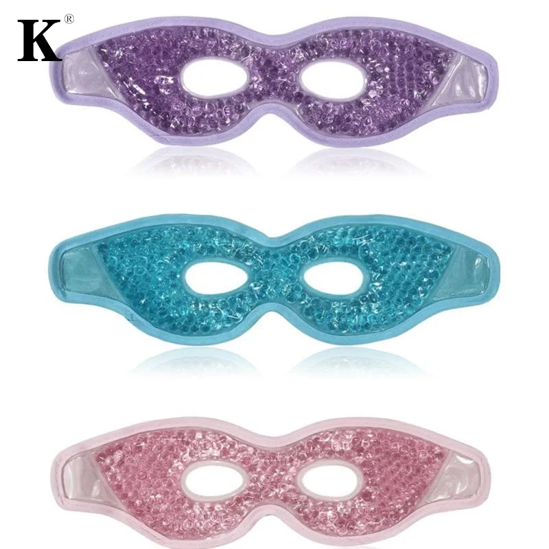 Маска для глаз гелевая охлаждающая маска сна холодный компрессор сухих Красивая