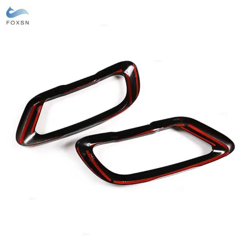 Нержавеющая сталь 2 шт. автомобильный глушитель выхлопная труба выходная крышка