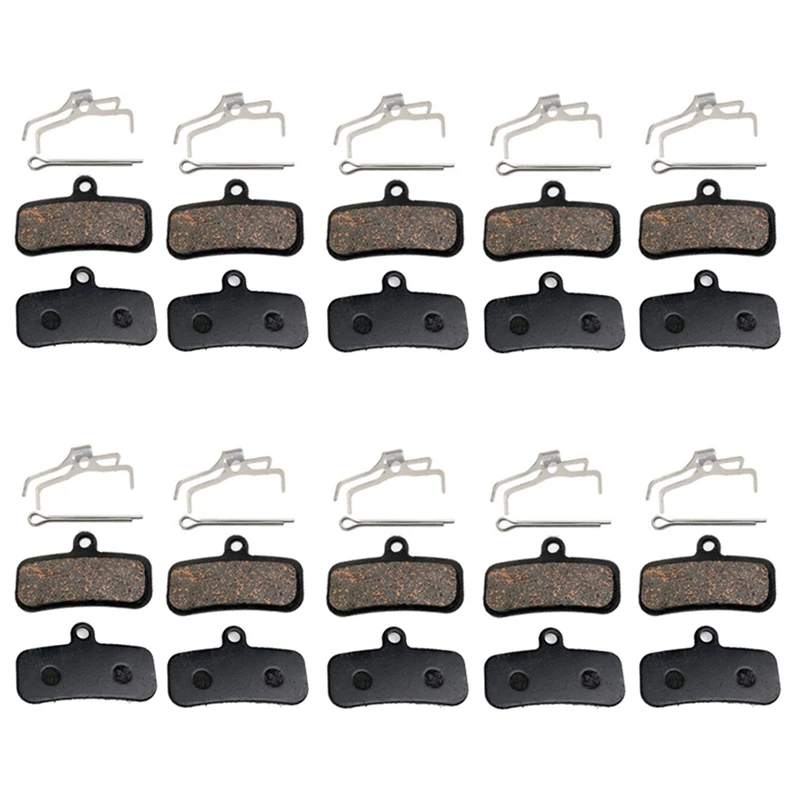 

10 Pair Bicycle Brake Pad Parts Mountain Bike Oil Disc Brake Pads Adjustment Pads Replacement Parts For M810,M820 Etc.