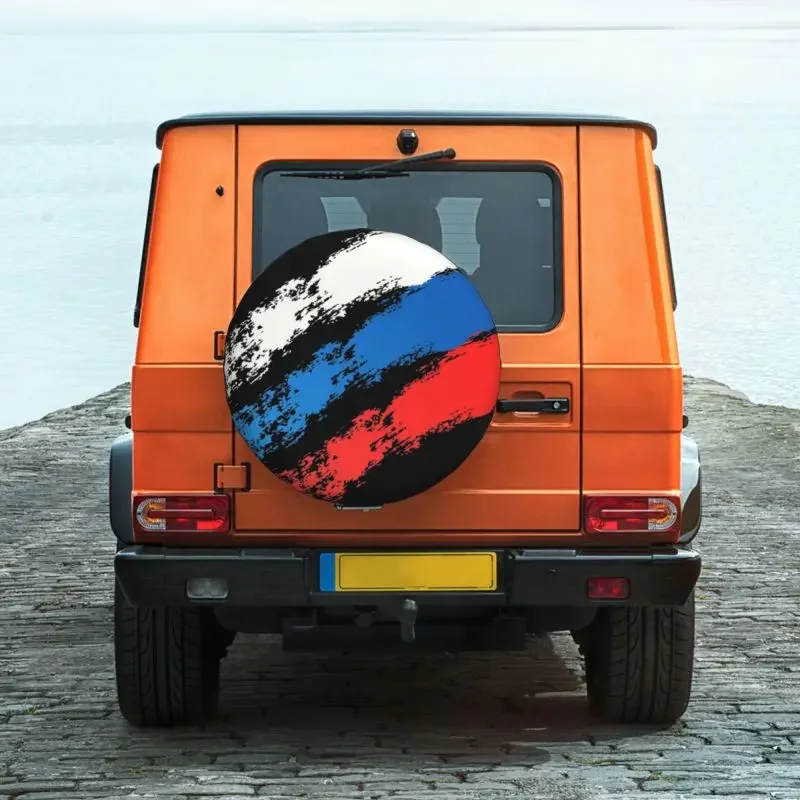 Запасная крышка для автомобильных шин Красная Обложка прицепа 14 &quot15&quot 16 &quot17&quot