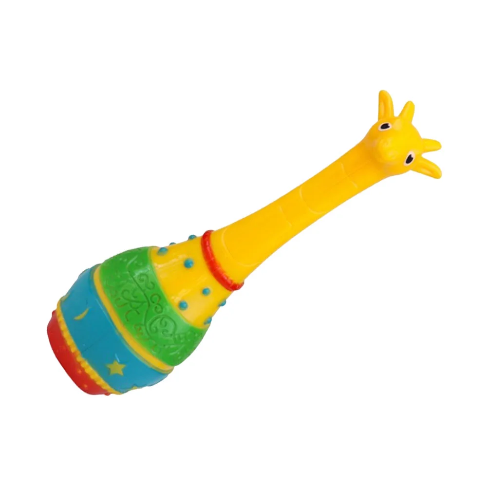 

Детская игрушка Maraca, игрушки для младенцев, песочный молоток, музыкальный развивающий игрушечный инструмент, мультяшный вибратор из АБС
