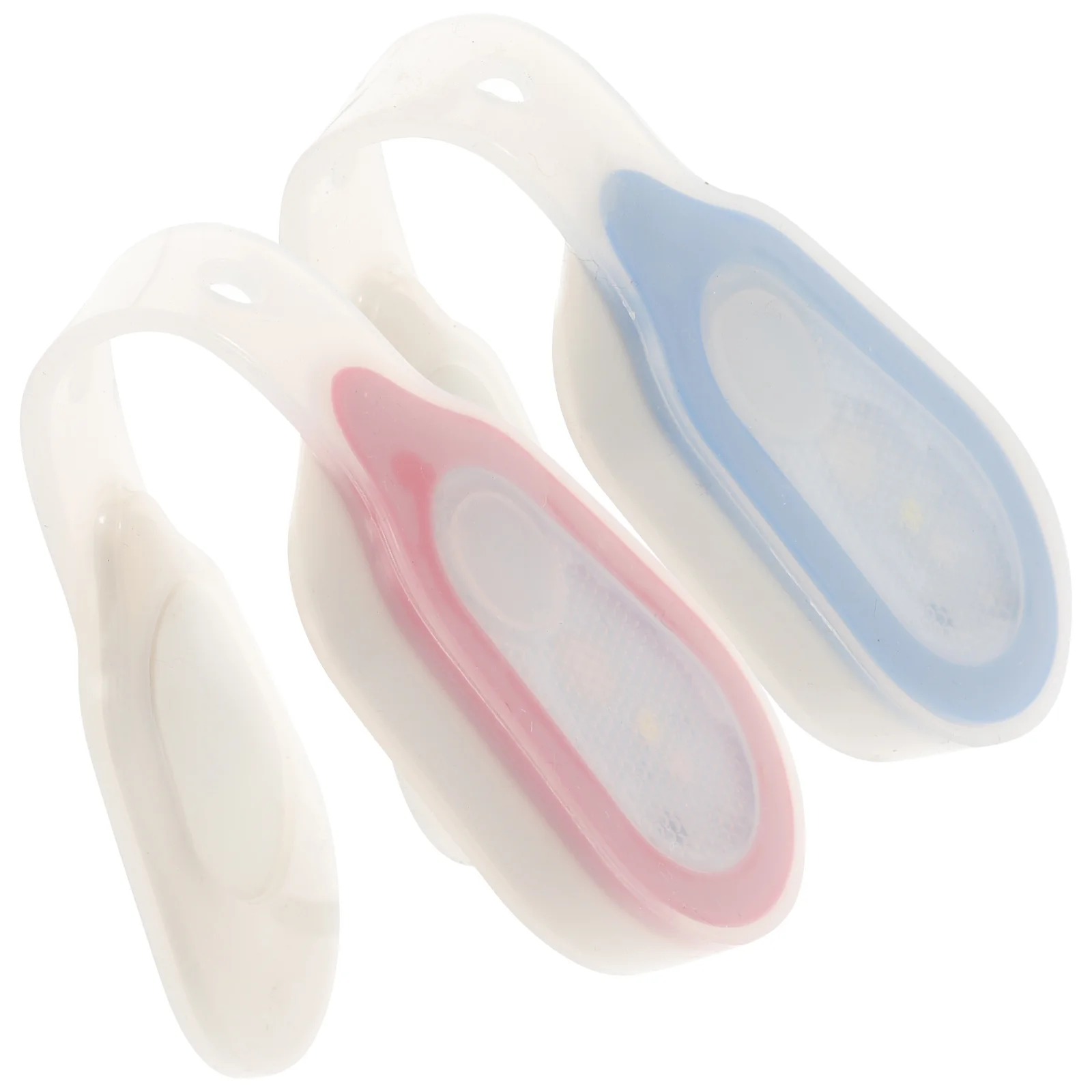 

2 Pcs Lavalier Night Running Light Flashlight Mini Nurse Clip Flashlights Outdoor Care LED