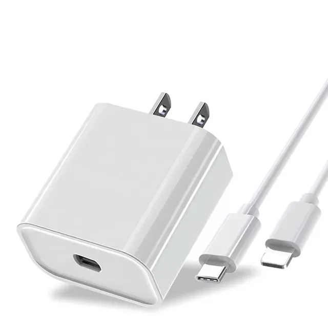

For Apple 20W Fast Charger Type C Cable Adapter For iPhone 11 12 13 Pro Max Mini XS 8 Plus Xiaomi Samsung Phone Charger