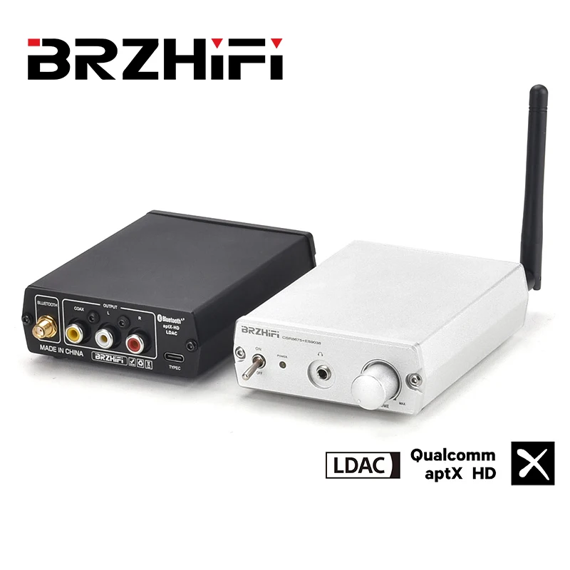 

BT-20 Mini CSR8675 Bluetooth 5,0 приемник ES9038Q2M USB DAC стерео аудио Amp APTX-HD LDAC HiFi стерео наушники для автомобиля/дома Amp