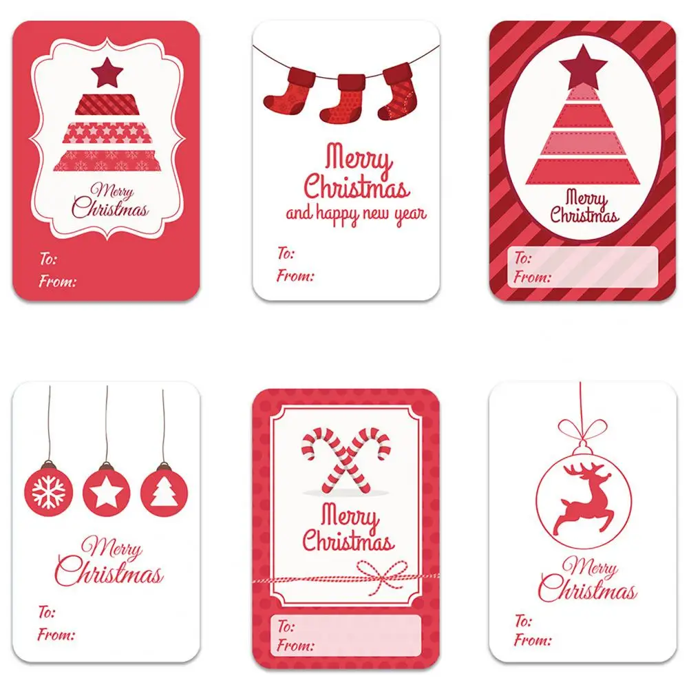 

Креативная Рождественская этикетка для запечатывания гладкая Рождественская наклейка с рождественской тематикой