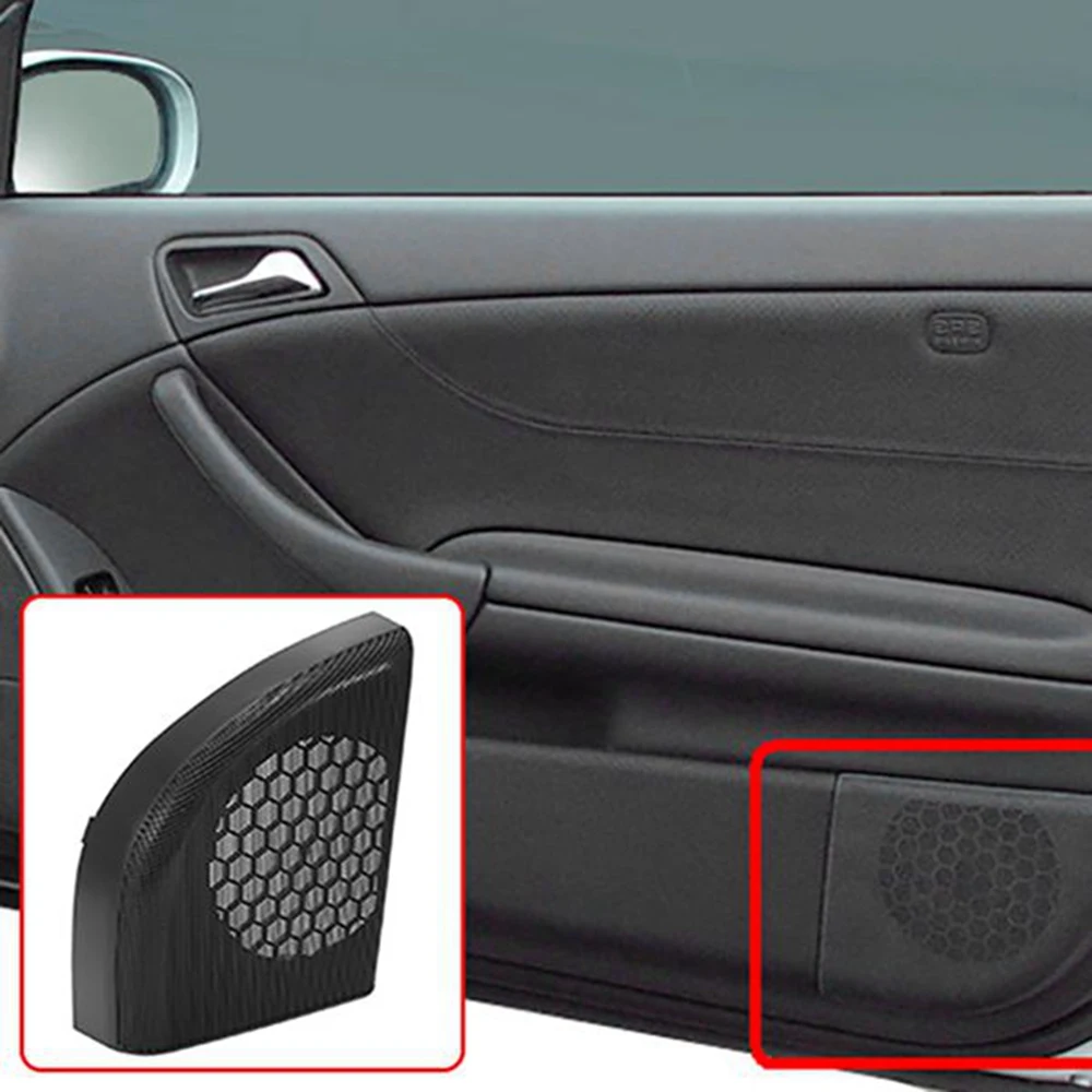 

Car Front Door Speaker Cover Trim Speaker Grille for Mercedes-Benz CLC-Class Coupe W203 2008-2011 A20372703889051 L+R