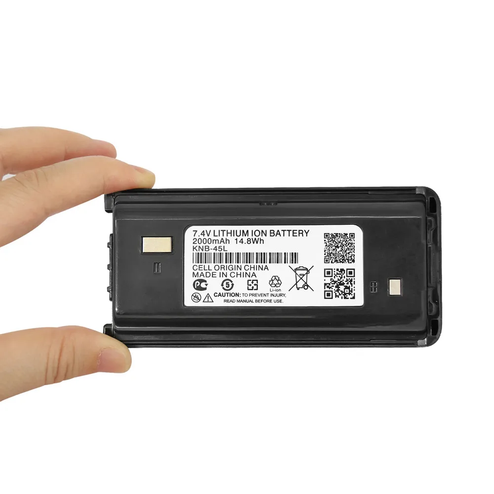 KNB-45L 2000mAh Li Battery For TK-2212 TK-3212 TK-2300 TK-3300 TK-2400 TK-3400 TK-2407 TK-3407 TK-2302 Portable Radio