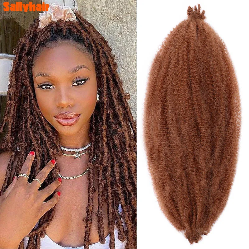 

Kinky Marley Braiding Springy Afro Twist Crochet Synthetic Bulk Extensions Marely Braid Breaded Wigs Braids Braid Hair Curly