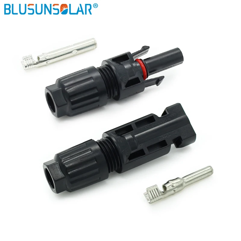 

100 Pairs/Lot 25 Years Guarantee TUV/ Standard IP67 PV Solar Connector For Solar Panels And Photovoltaic Systems