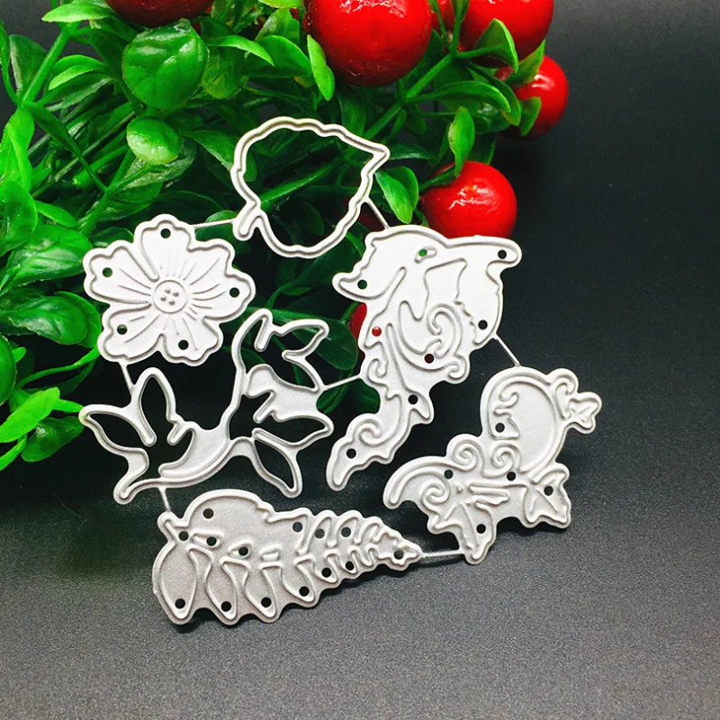 Металлические Вырубные штампы с несколькими листьями высечка сделай сам для