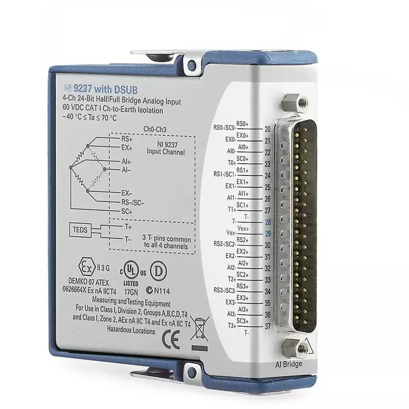 9237 D-Sub подключает 24-битный модуль синхронного моста 780264-01.