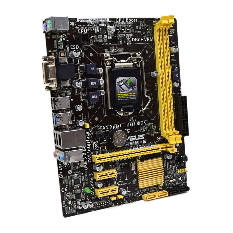 Комплект материнской платы ASUS H81M-E LGA 1151 комбинированный процессор Core I5 4570s память