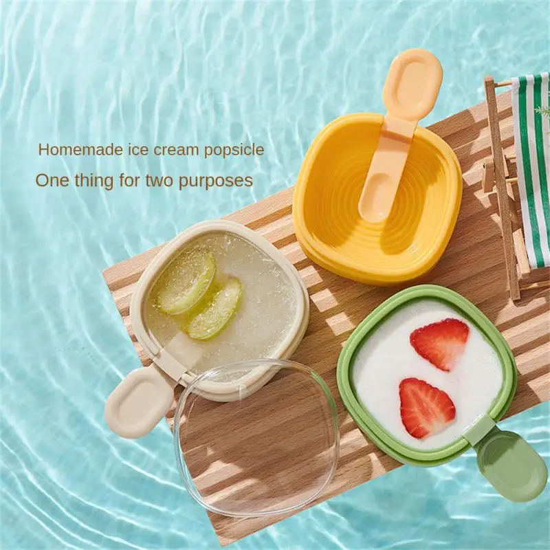 

Ice Cream Mold Home made Popsicle Cheese Stick Silicone Food Grade Mold Popsicle Maker Summer Party Homemade Cold Drink DIY Tool