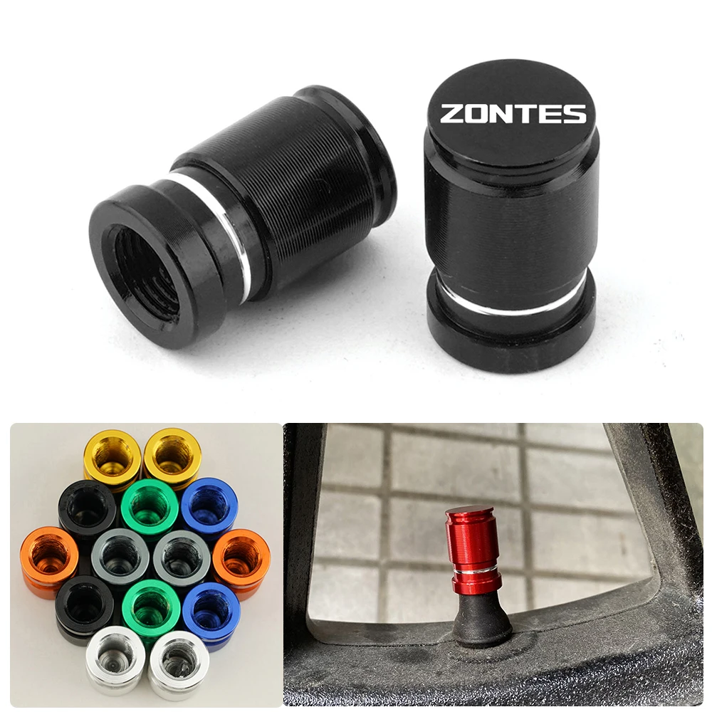 

For Zontes G1 125 ZT125 G1 ZT125U ZT 125 U ZT 310R 310X ZT310R 310M Motor Top-grade Accessories Tire Valve Airtight Caps Covers