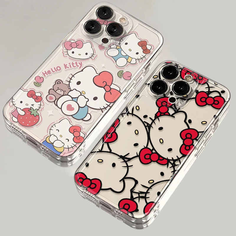 Милый чехол для телефона Hello Kitty VIVO Y28 V30e Y75 Y03 Y36 Y100 Y17s Y76 Y22s Y16 Y50 Y21 Y20 V29 V23e V21e 5G
