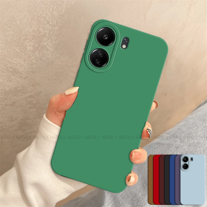 Для Xiaomi Redmi 13C чехол Ins Style Роскошный оригинальный противоударный из ТПУ для защиты