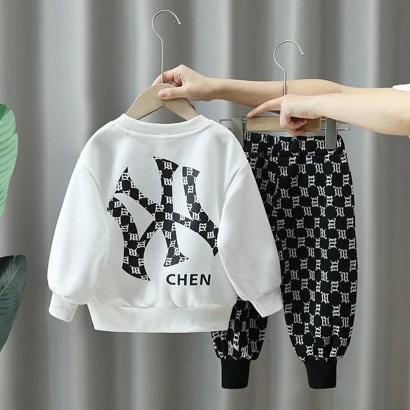 Детский спортивный костюм из двух предметов Свитшот и штаны 90-170 см