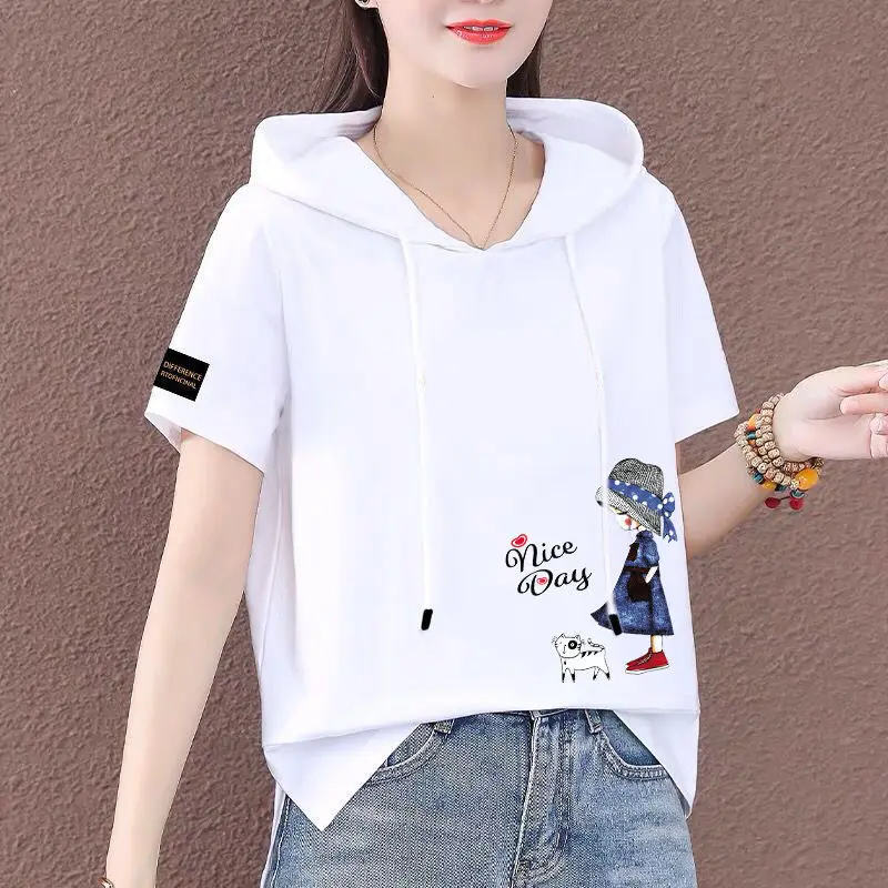 

2022 summer new loose Joker T-shirt blouse