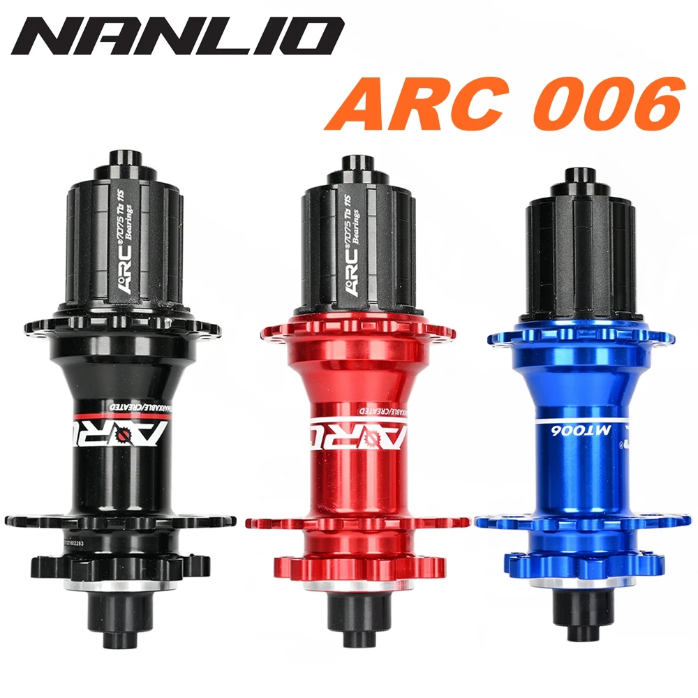 Велосипедные Ступицы Arc Mt006 4 Подшипника Nbk 28/32/36 Отверстий 6-болтовые Дисковые