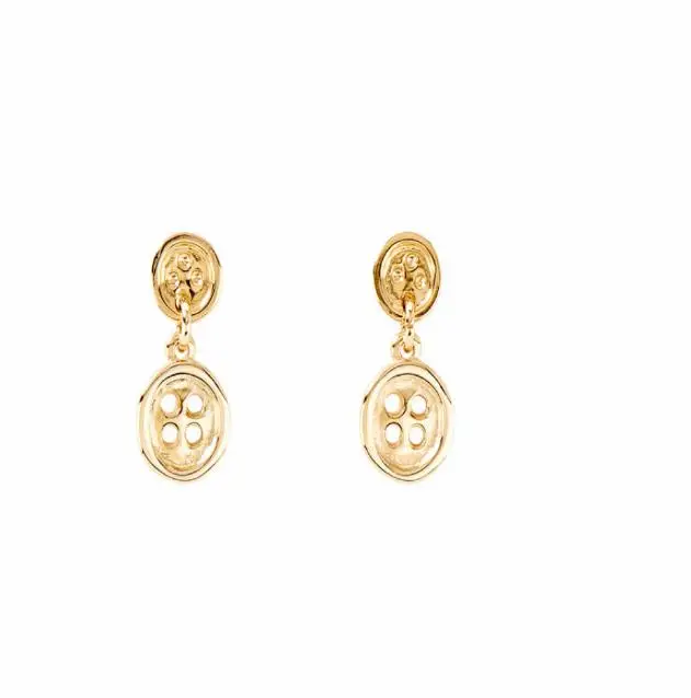 

Серьги-гвоздики из золота 14 к с серебряным покрытием, 2022