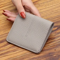 100 leather slim card holder wallet ladies simple fashion leather credit card holder slim wallet multi card wallet
