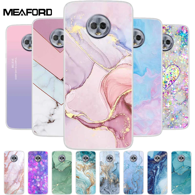 Чехлы для Moto G6 G6Plus G6Play, прозрачный мягкий силиконовый чехол из ТПУ для телефона Motorola Moto G6 Plus, задняя крышка, бампер для MotoG6 Play