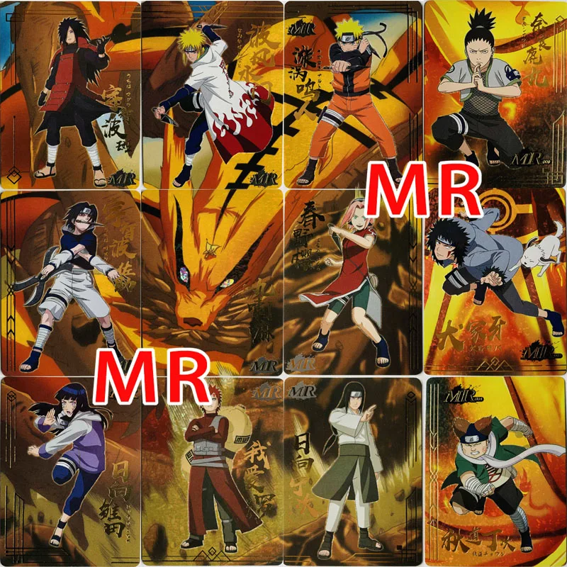 

Anime Naruto Full Set Mr Hyga Hinata Uchiha Madara Sasuke Jigsaw Puzzle Collectible Card Kids Toy Birthday Gift