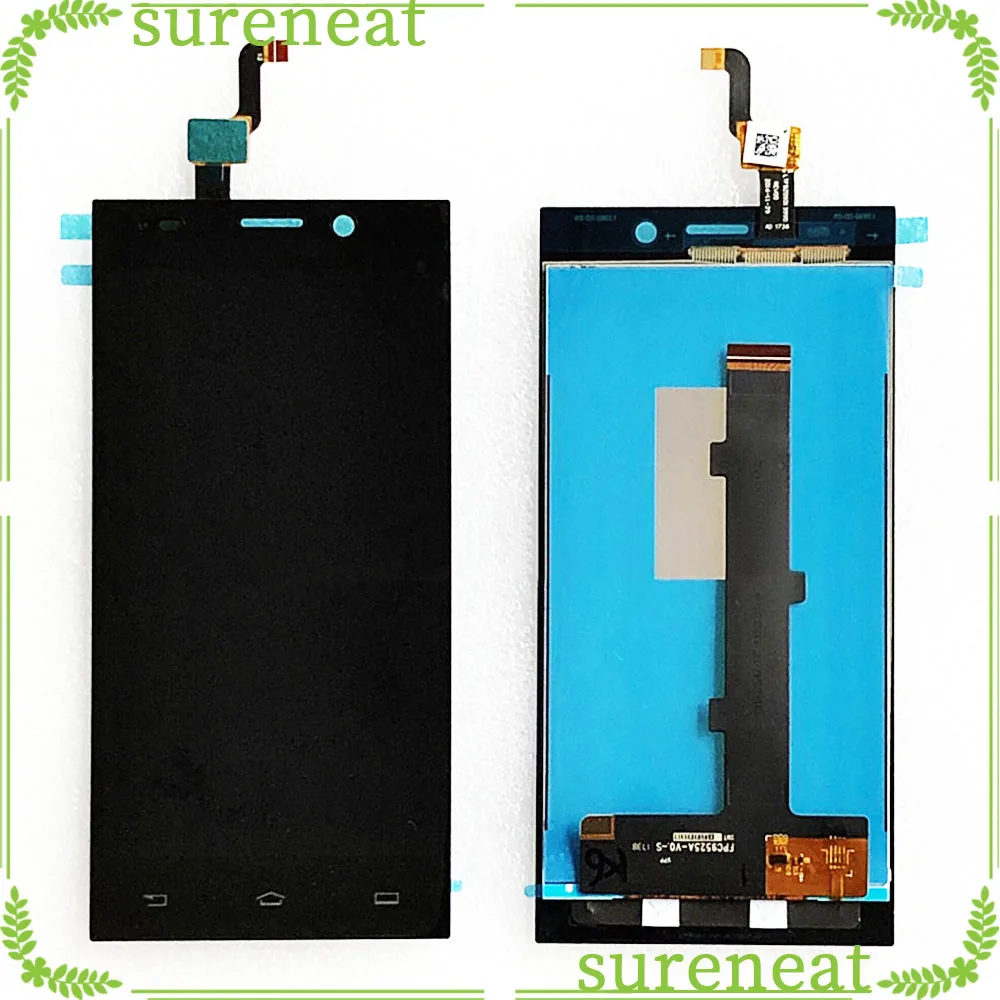 Черный/белый/золотистый ЖК-дисплей 5,0 дюйма для Philips Xenium V787 со стандартными запасными аксессуарами для телефона